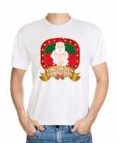 Foute shirt wit take me its christmas voor mannen