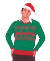 Kersttrui met rendieren